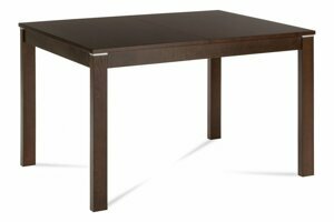 Jídelní stůl rozkládací DECOM – ořech, 120+30x80 cm