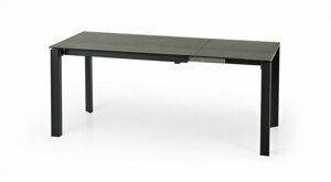 Jídelní rozkládací stůl HORIZON – 120x85x76 (+60), kov/keramika