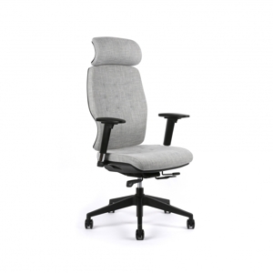 Kancelářská ergonomická židle SELENE — více barev Šedá F82