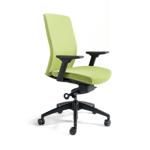 Kancelářská ergonomická židle BESTUHL J2 BP — více barev, bez podhlavníku Zelená 203