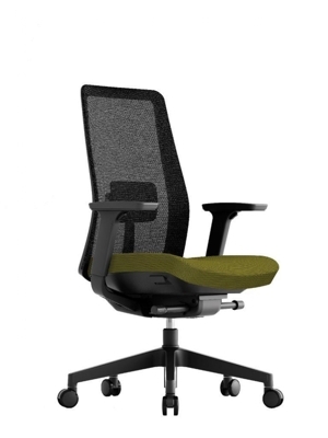 Kancelářská ergonomická židle OFFICE More K10 — více barev Zelená