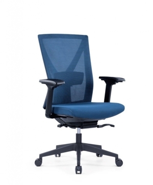 Kancelářská ergonomická židle Office More NYON – více barev Modrá