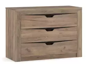 Casarredo Komoda 3S SANDRA – wenge/dub tabaco
