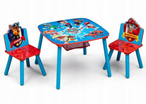 bHome Dětský stůl s židlemi Tlapková Patrola záchranáři DSBH0710