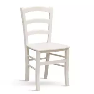 Stima Dřevěná židle Paysane COLOR - masiv bianco anilin