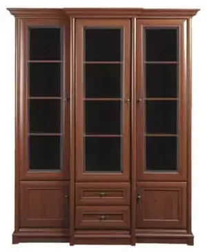BRW Vitrína Kent EREG3W2S Kaštan