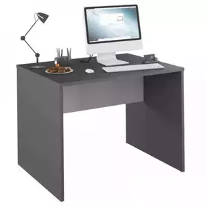Tempo Kondela PC stůl RIOMA NEW TYP 12 - grafit / bílá