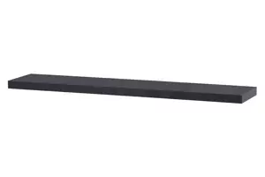 Autronic Nástěnná polička 120cm P-002 GREY2 - šedá, matná