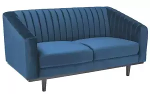 Casarredo Čalouněné dvojkřeslo ASPREY VELVET 2 granátově modrá