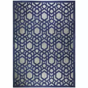 Flair Rugs Kusový koberec Piatto Oro Blue 80x150 cm