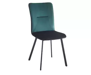 Casarredo Čalouněná židle VLADO zelená/černá