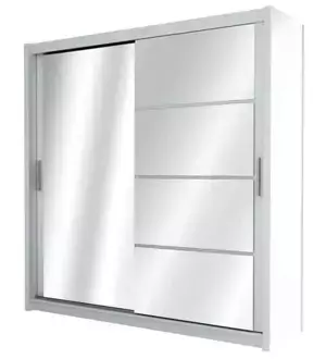 Casarredo Šatní skříň BRANDON 203 bílá