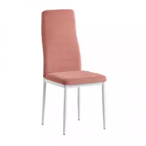 Tempo Kondela Židle COLETA NOVA - růžová / bílá