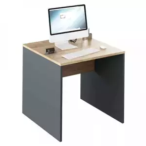 Tempo Kondela Psací stůl RIOMA NEW TYP 17 - grafit / dub artisan