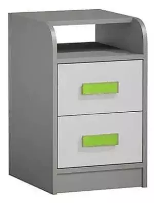 Casarredo Kontejner k prac. stolu GYT 9 antracit/bílá/zelená