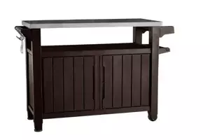 Keter Stůl UNITY XL 207L - hnědý