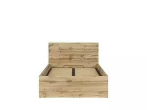 BRW Postel TETRIX s roštem LOZ/120/B, dub wotan