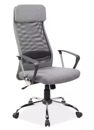 Casarredo Kancelářské křeslo Q-345 šedá