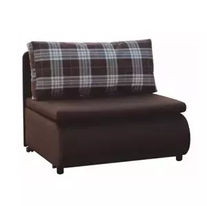 Tempo Kondela Rozkládací křeslo Keny NEW - hnědá