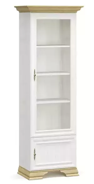 Casarredo Vitrína IRIS borovice andersen/zlatý dub