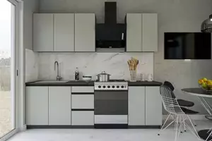 Casarredo Kuchyňská linka 180 MESINA chinchila grey