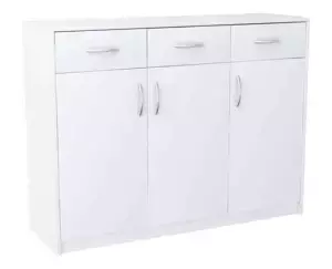 Casarredo Komoda AGNES/HIT 3D3S bílá