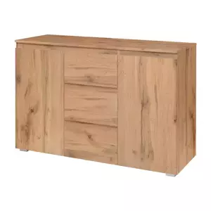 Idea Komoda IMAGE 4 2 dveře + 3 zásuvky - zlatý dub