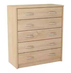Casarredo Komoda AGNES/HIT 5S dub sonoma