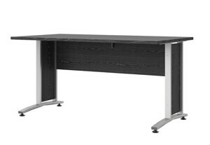 Falco Psací stůl Office 402/437 černá/silver grey