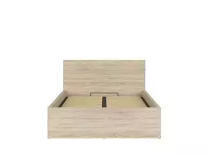 BRW Postel TETRIX s roštem LOZ/140/B, dub sonoma