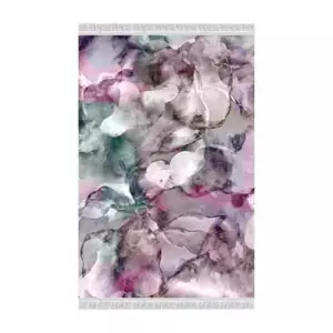 Tempo Kondela Koberec DELILA, 120x180 - růžová / zelená / krémová / vzor