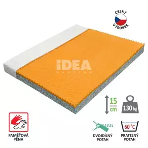 Idea Matrace s potahem IDEA VISCO 160x200x15 M25