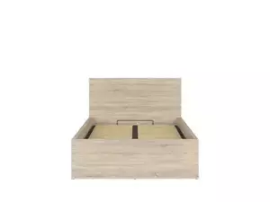 BRW Postel TETRIX s roštem LOZ/120/B, dub sonoma