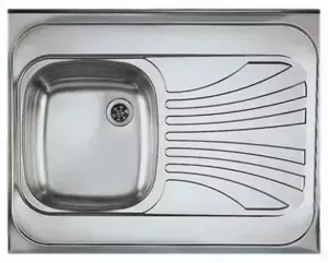 Casarredo Nerezový dřez CLASSIC 30X celoplošný levý s rámem
