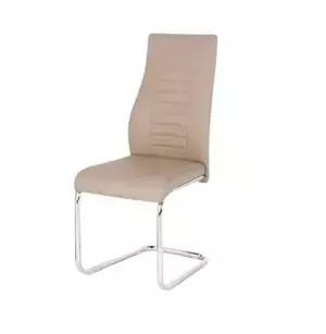 Autronic Jídelní židle HC-955 CAP koženka cappuccino