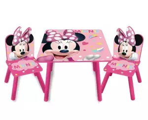 bHome Dětský stůl s židlemi Minnie DSBH1279