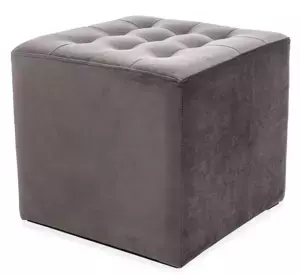 Casarredo Taburet LORI VELVET šedá