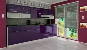 Falco Kuchyňská linka Devil 260 fialový lesk