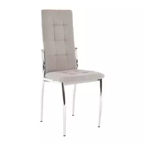 Tempo Kondela Židle ADORA NEW - světle hnědá látka / kov