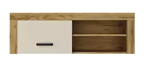 Casarredo Police závěsná DENVER dub kraft zlatý/vanilka