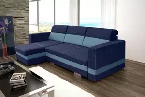Falco Sedací souprava Rimini modrá - LEVÁ