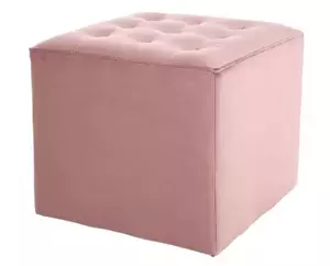 Casarredo Taburet LORI velvet starorůžová