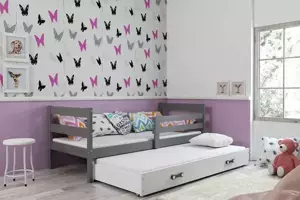 Falco Postel Norbert II s přistýlkou 90x200 grafit
