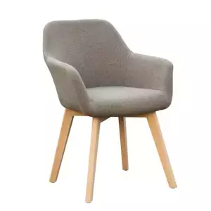 Tempo Kondela Designové křeslo CLORIN NEW, hnědá/buk