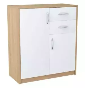 Casarredo Komoda AGNES/HIT 2D2S dub sonoma/bílá