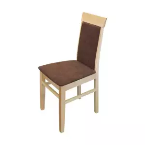 Idea Jídelní židle OLI buk/tmavě hnědá - Poslední kus