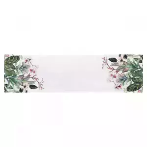 Autronic Běhoun s motivem zelených listů 40x150 cm UBR027