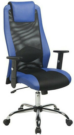Antares Kancelářská židle Sander Modro-černá