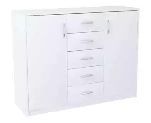 Casarredo Komoda AGNES/HIT 2D5S bílá