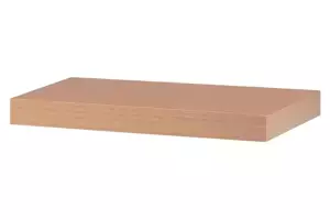 Autronic Nástěnná polička 40 cm P-023 BUK - buk